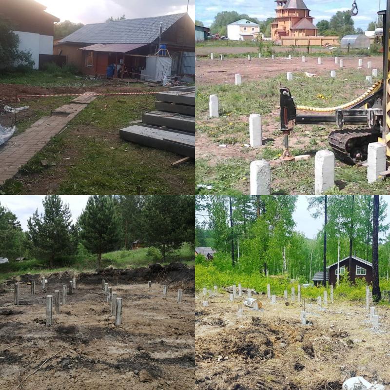Забивные ЖБ сваи
